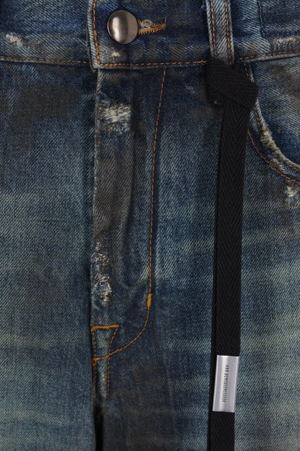 Ann Demeulemeester Genoveva 5-Pockets Relaxed Flared Trousers