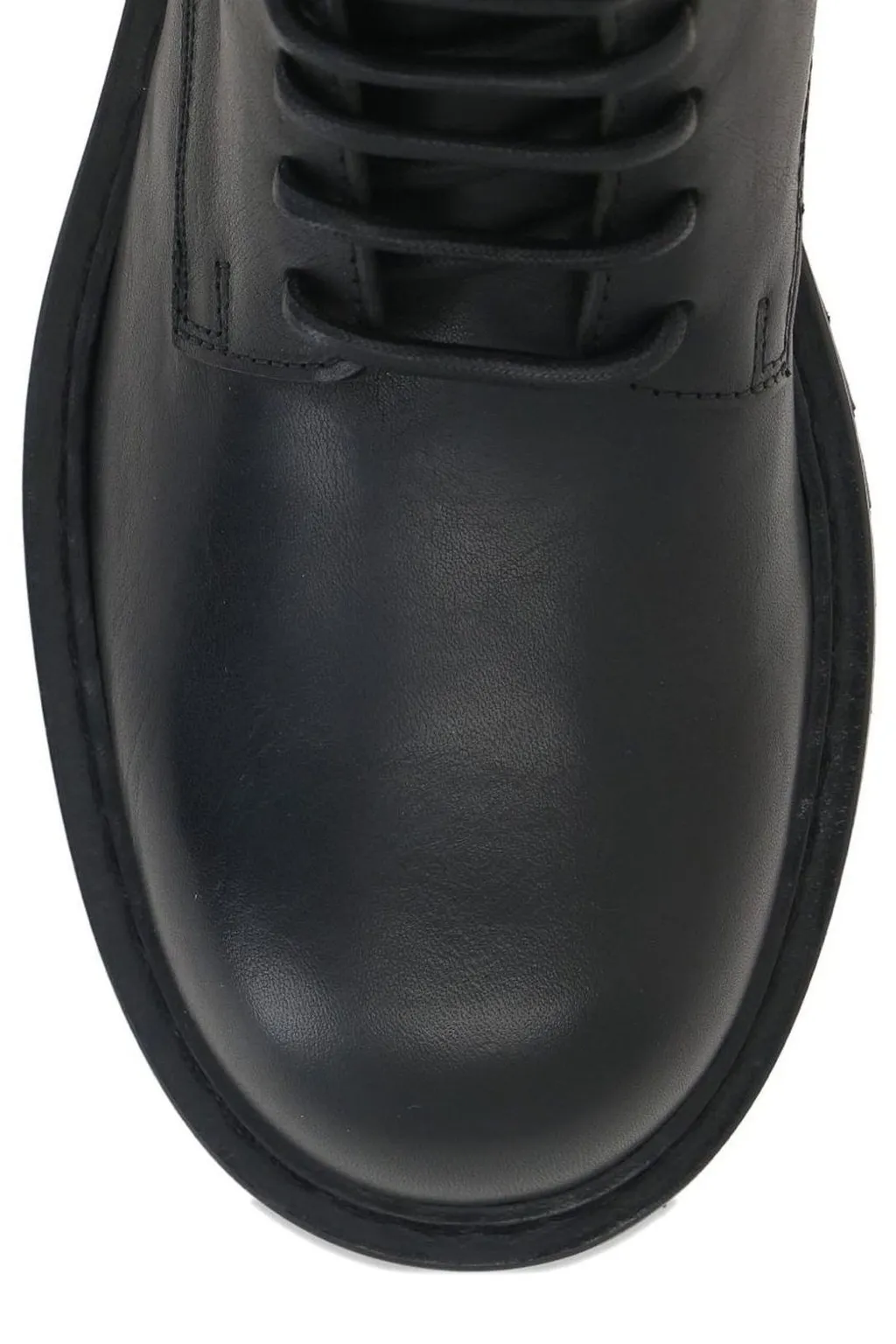 Ann Demeulemeester Round Toe Lace-Up Boots