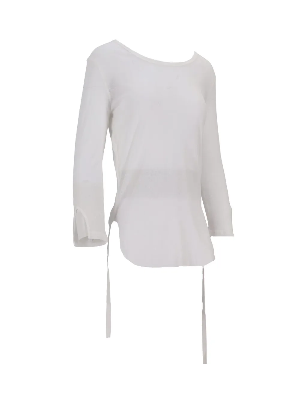 Ann Demeulemeester Trina Drawstring Crewneck T-Shirt