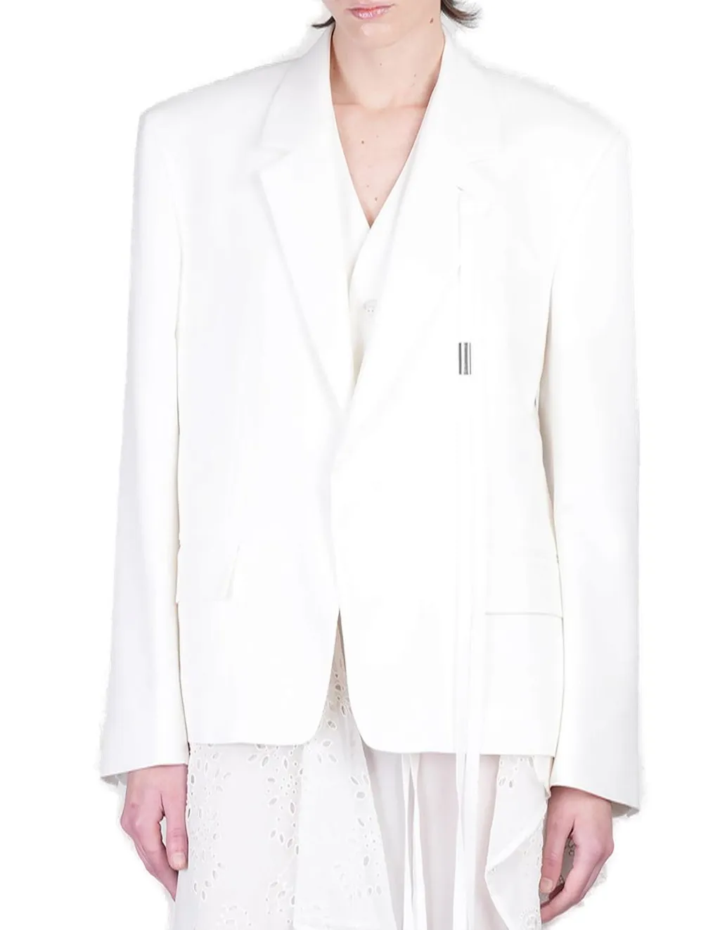 Ann Demeulemeester Susa Anglaise Broderie Blazer