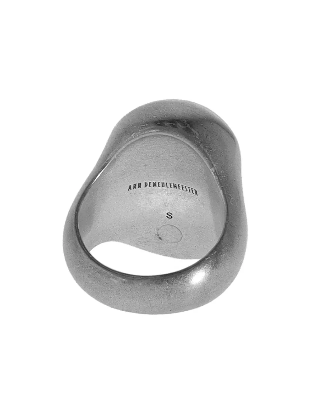 Ann Demeulemeester Betti Face Engraved Ring