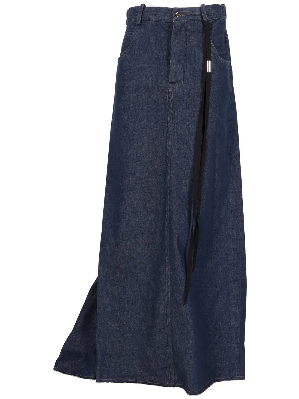 Ann Demeulemeester Goele 5 Pocket Comfort Maxi Skirt