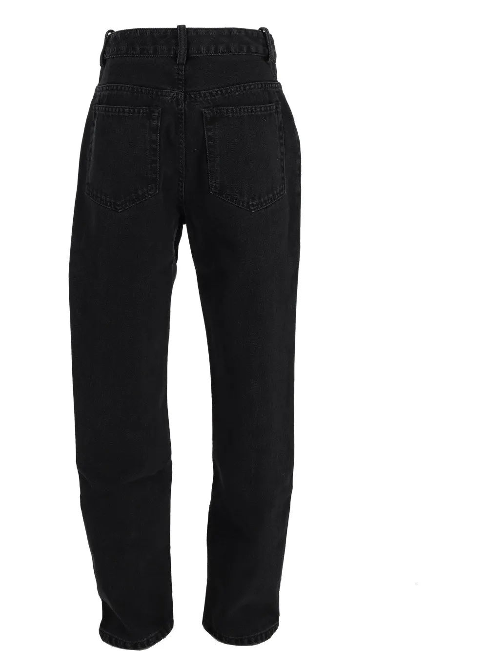Ann Demeulemeester High-Waist Straight-Leg Jeans