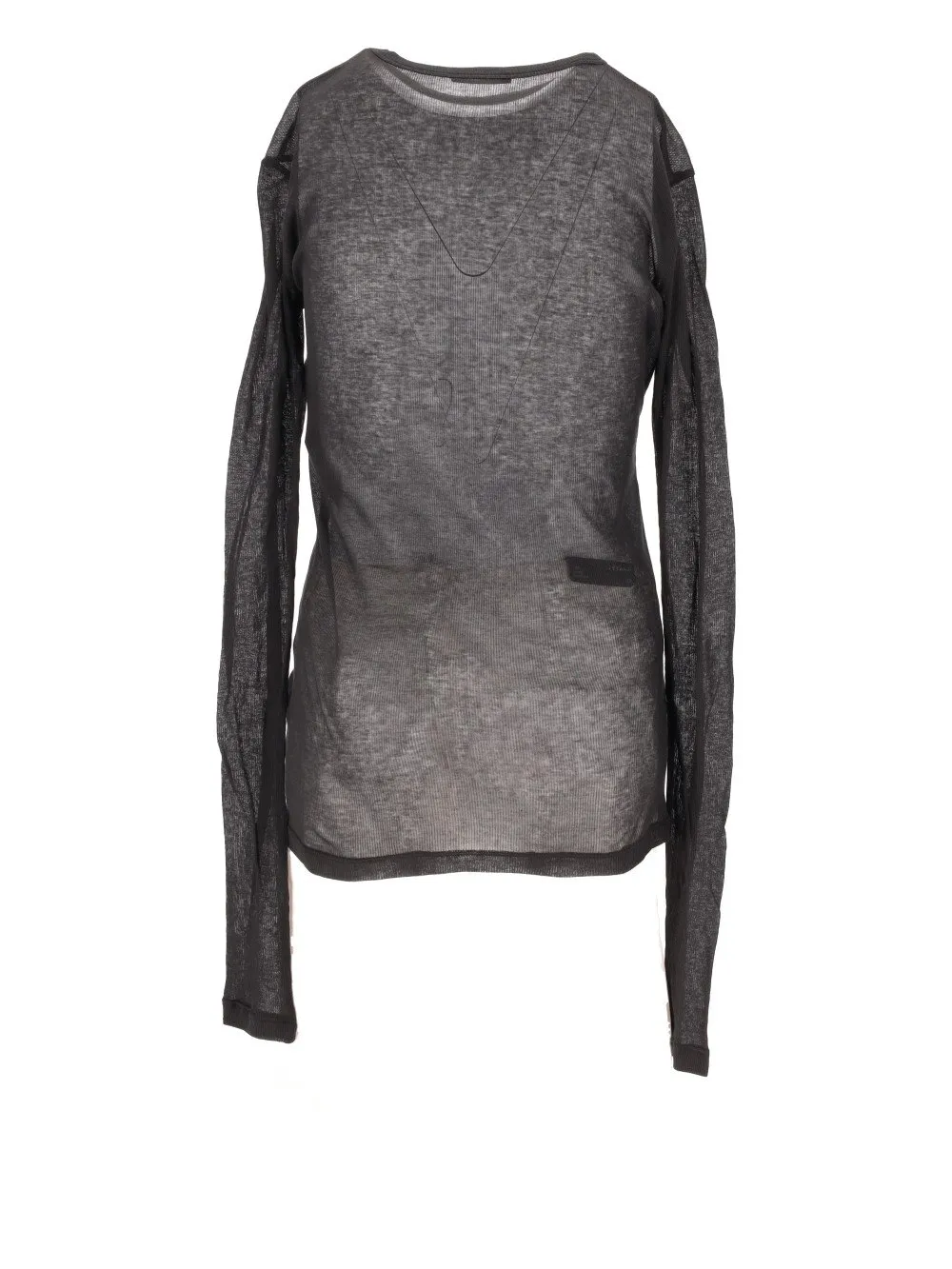 Ann Demeulemeester Fiene Printed Long-Sleeved T-Shirt