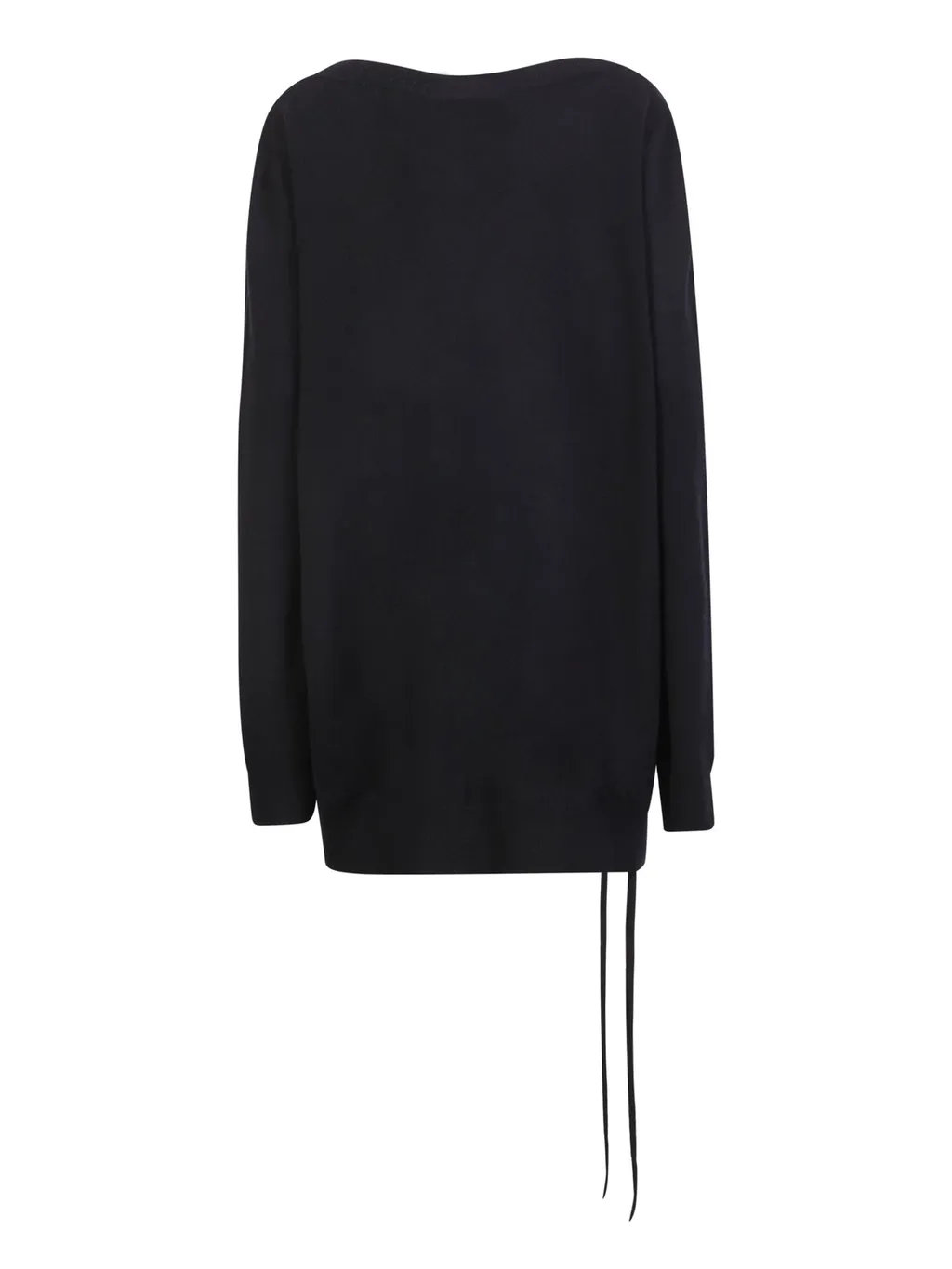 Ann Demeulemeester Drawstring Round-Neck Sweater