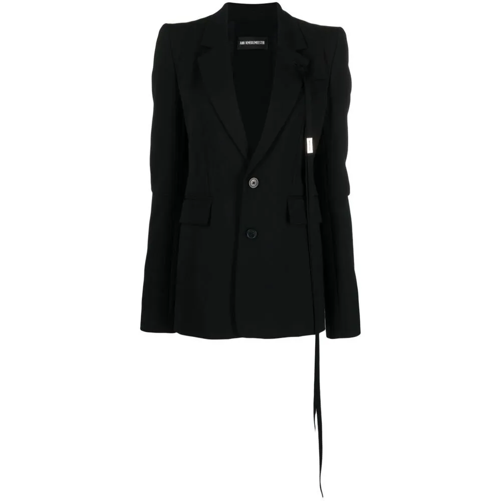 Ann Demeulemeester Tassle Detailed Jacket