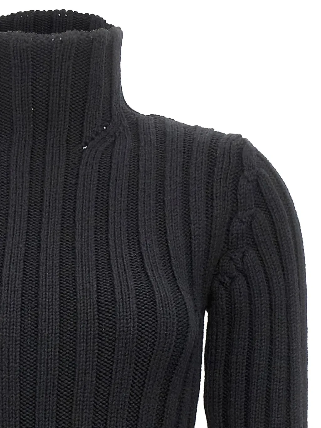 Ann Demeulemeester Cyntia High-Neck Knitted Dress