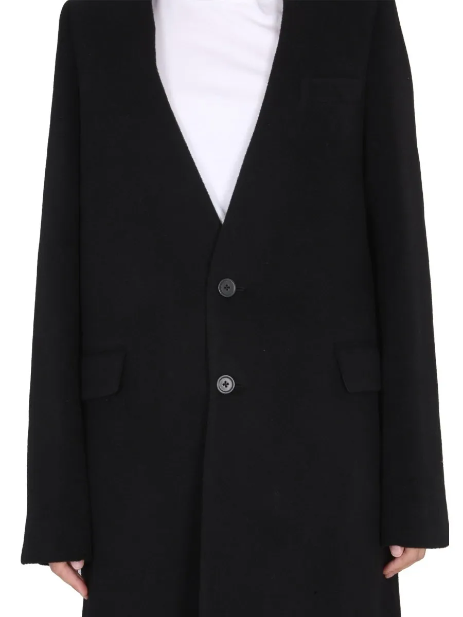 Ann Demeulemeester Single-Breasted Coat