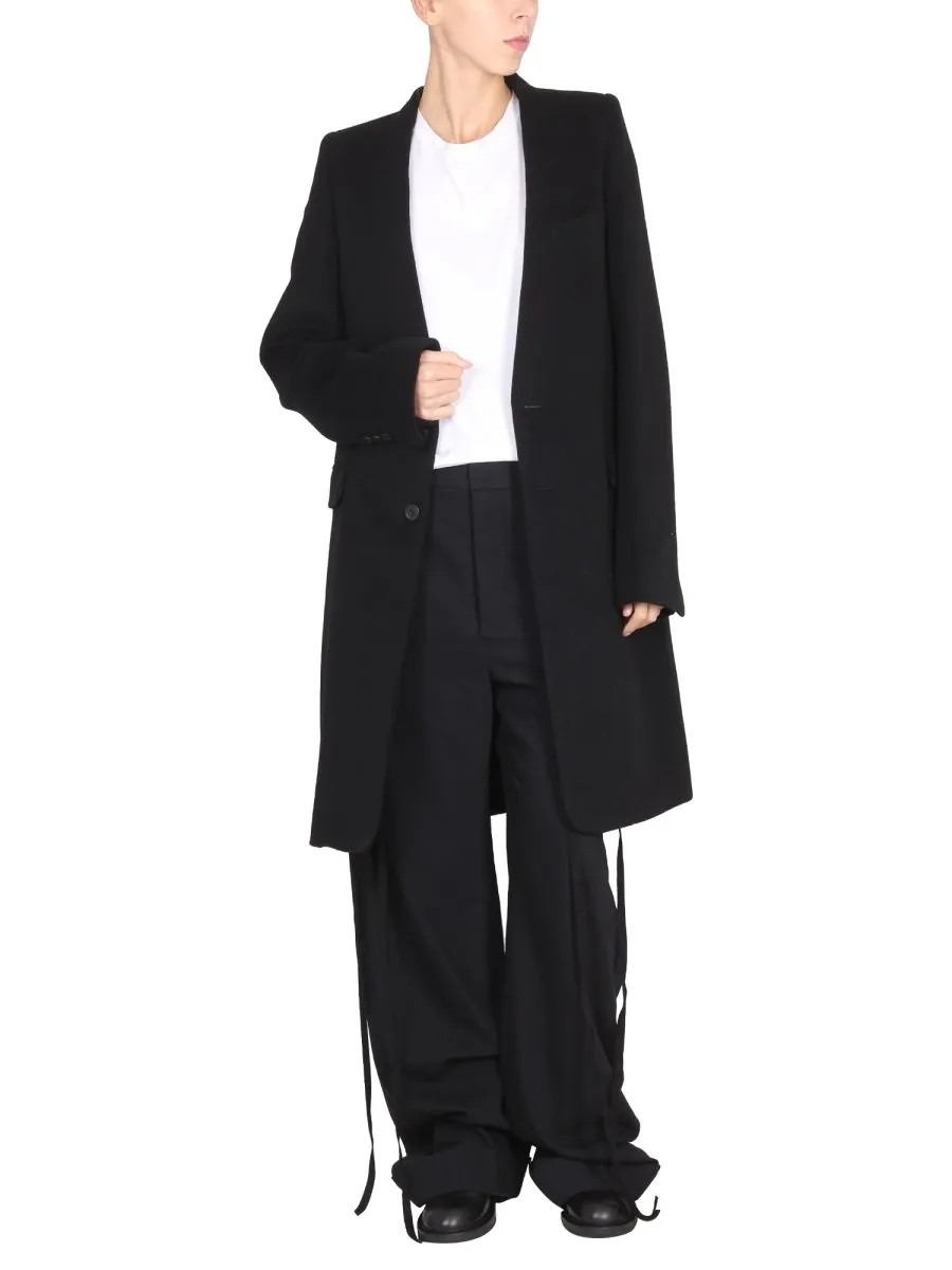 Ann Demeulemeester Single-Breasted Coat