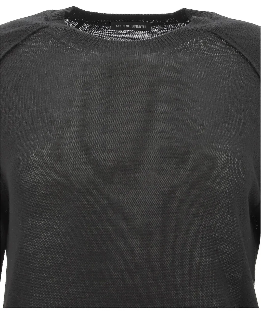 Ann Demeulemeester Crewneck Knit Jumper