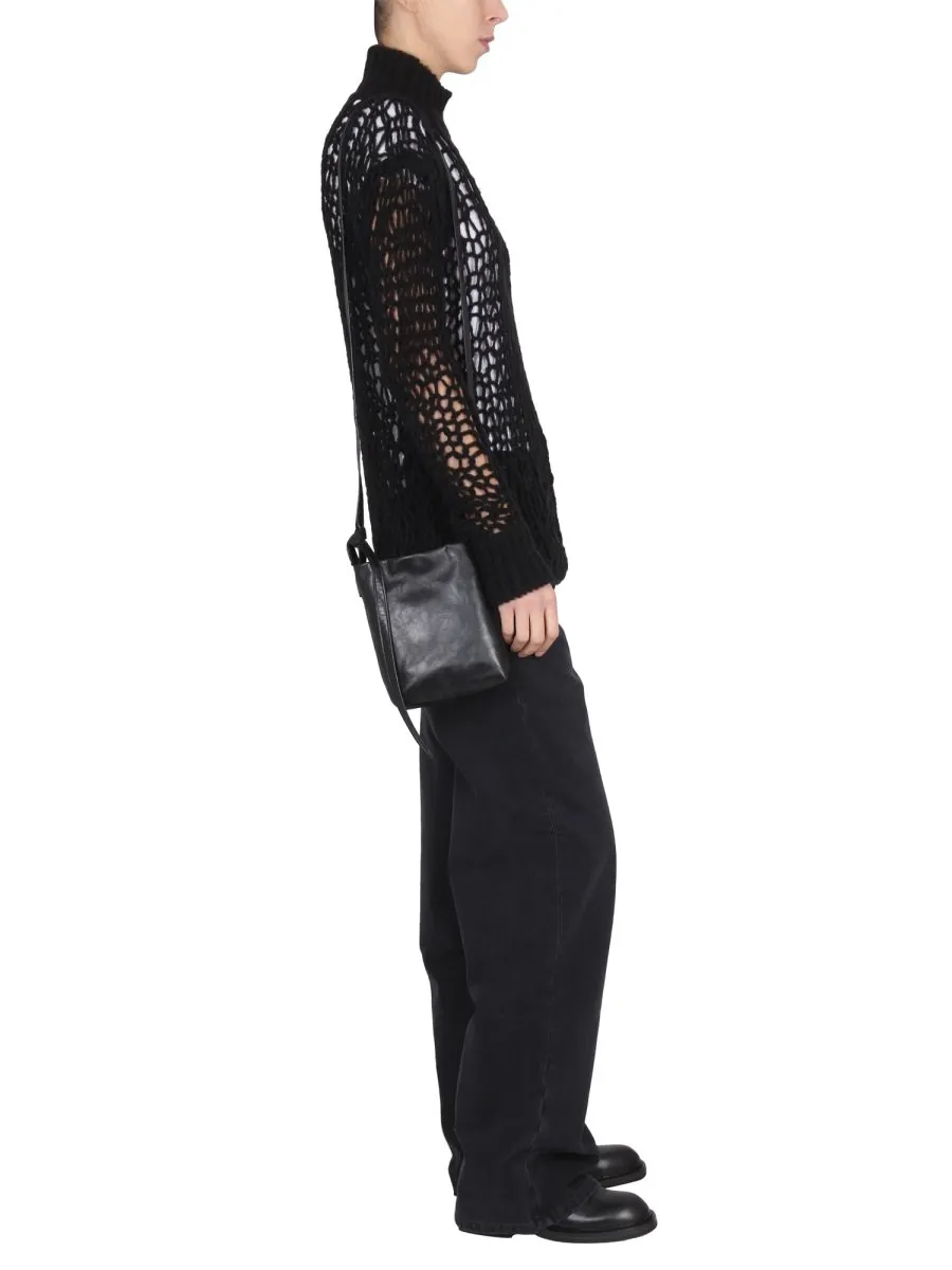 Ann Demeulemeester High-Neck Knitted Jumper