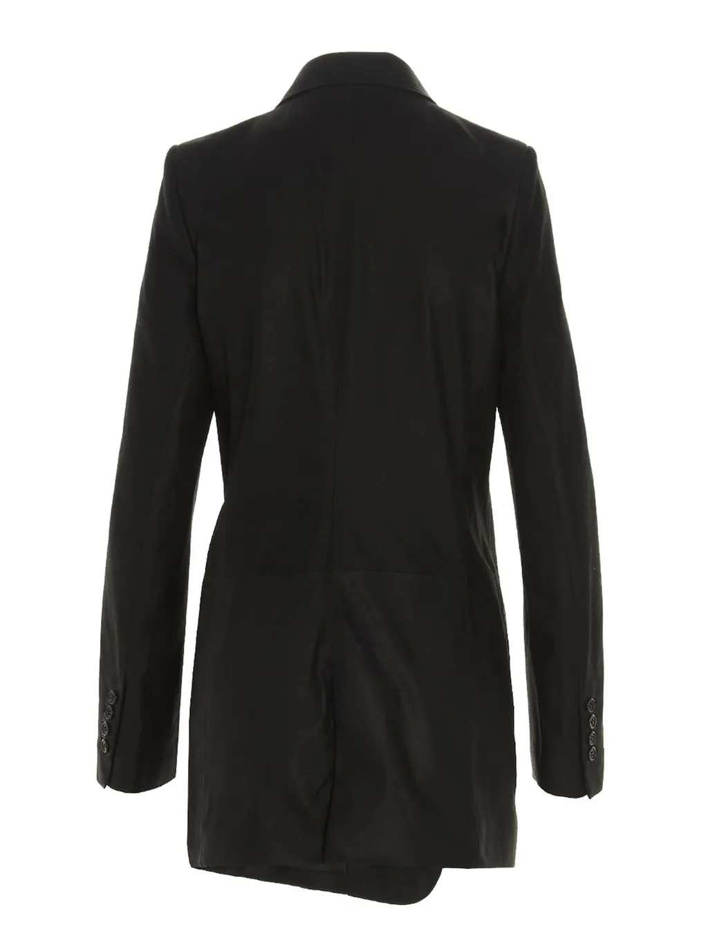 Ann Demeulemeester Oversized Leather Jacket