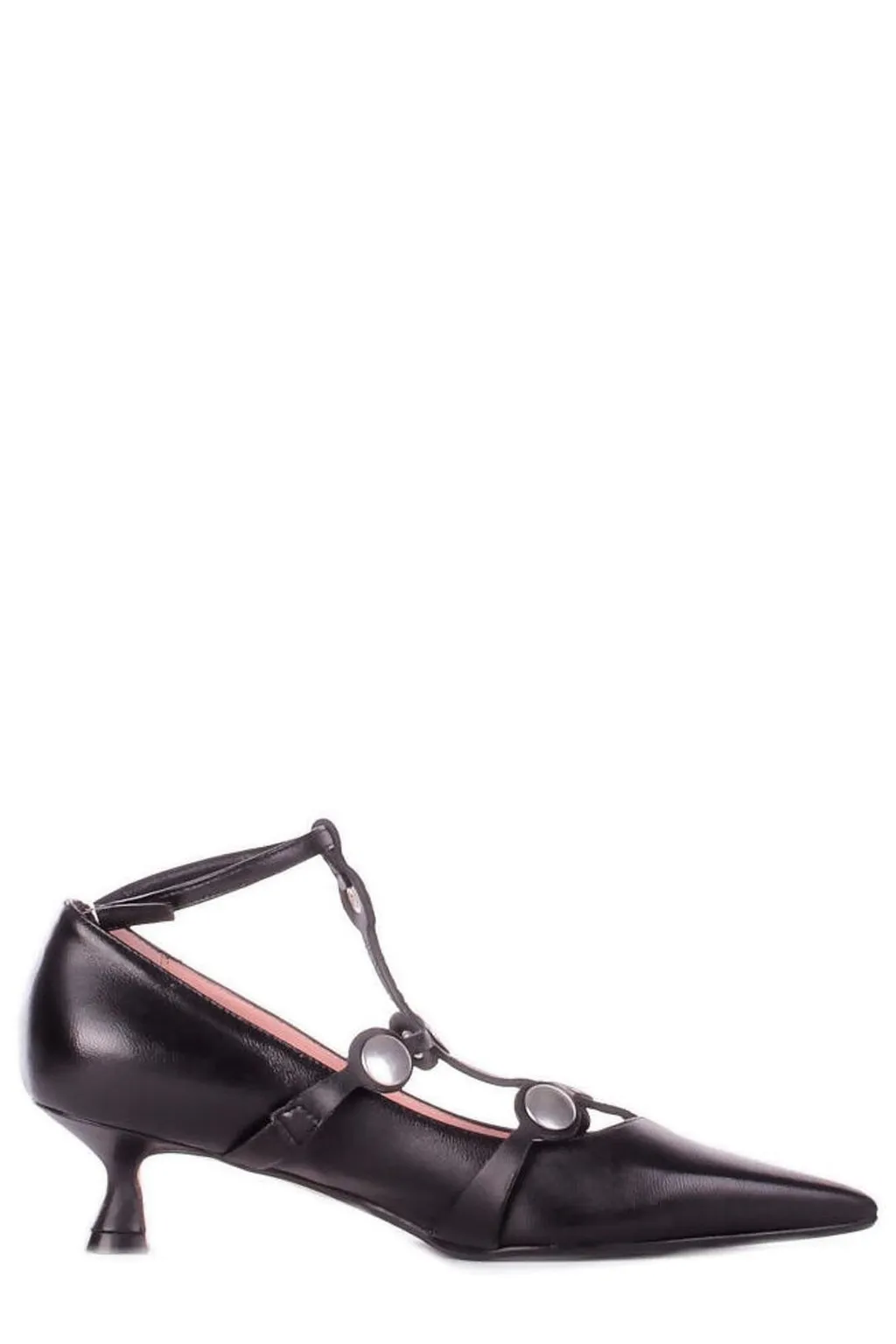 Anna F. T-Bar Pointed Toe Pumps