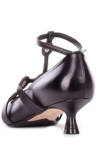 Anna F. T-Bar Pointed Toe Pumps