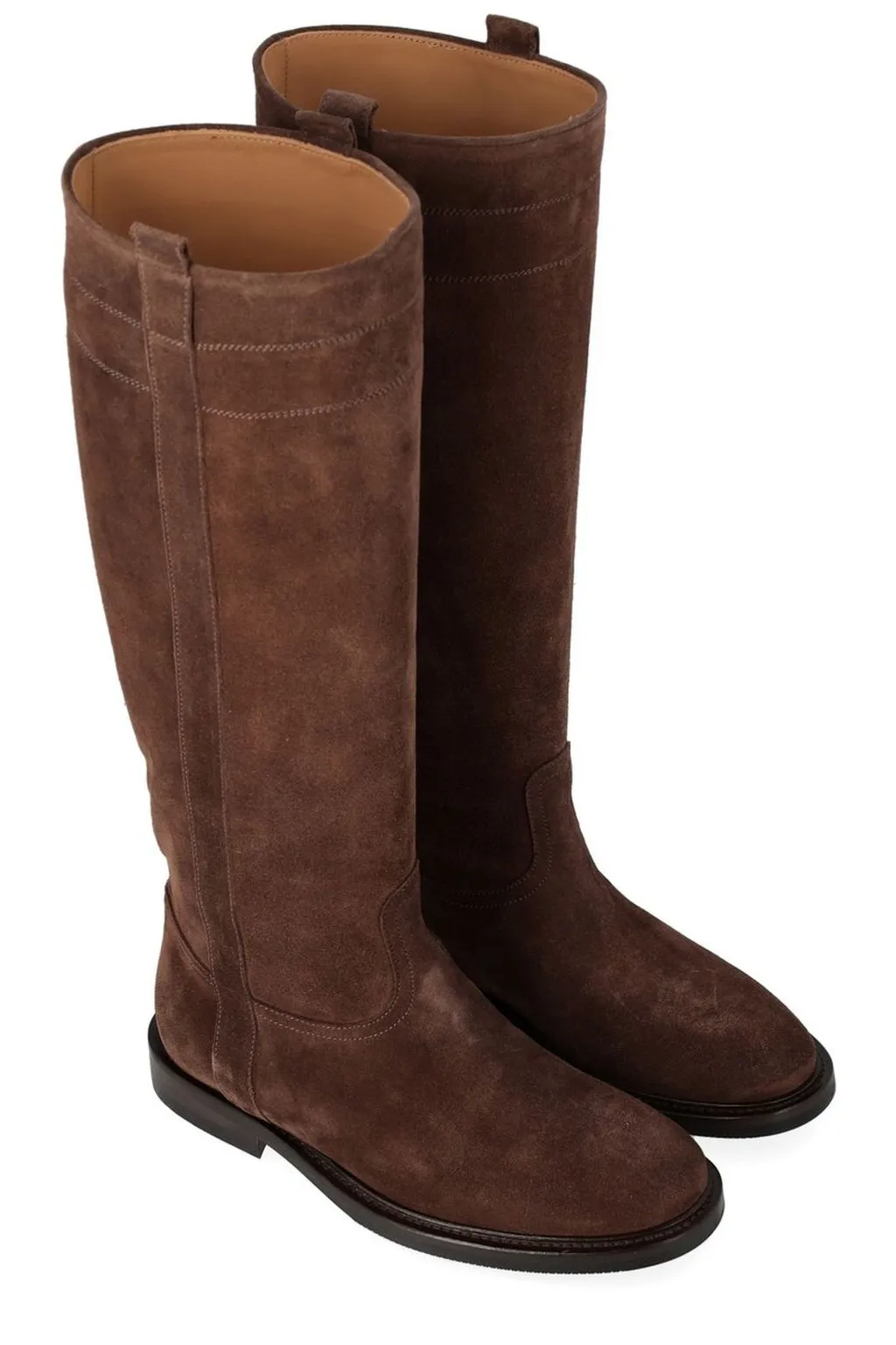 Anna F. Round Toe Knee Boots