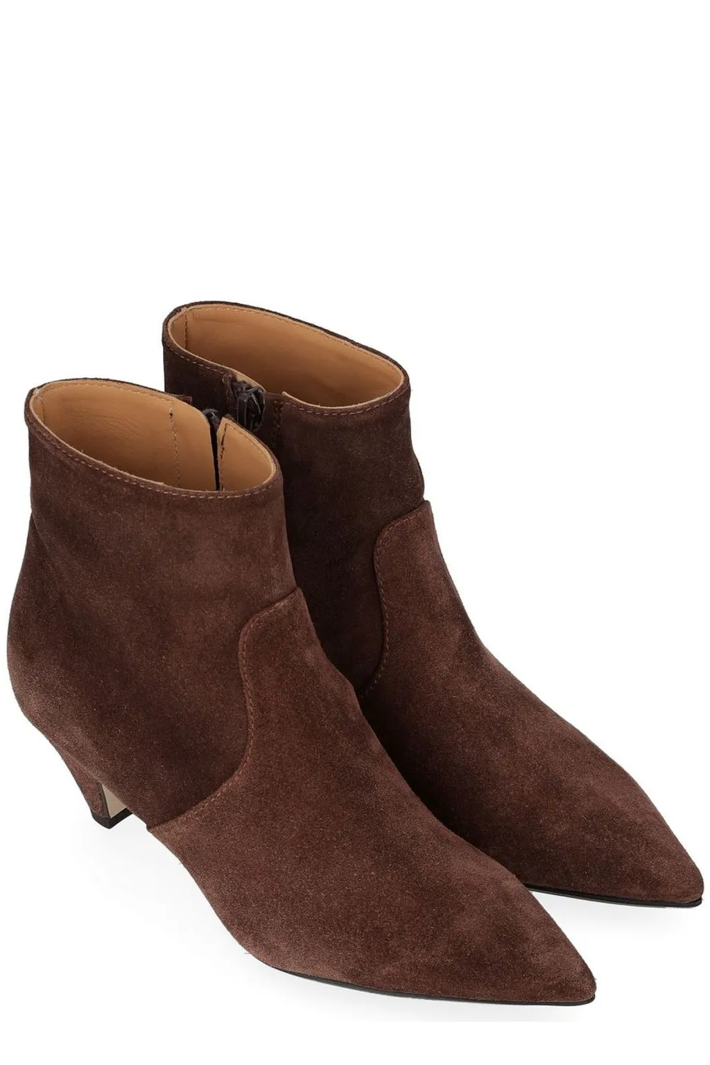 Anna F. 9760 Pointed Toe Ankle Boots