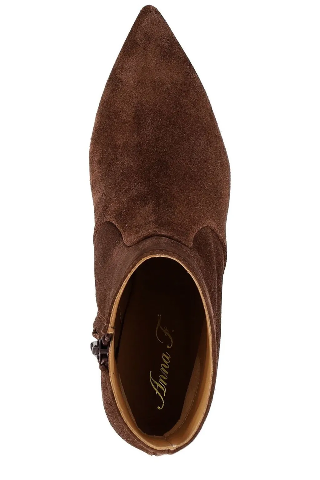 Anna F. 9760 Pointed Toe Ankle Boots