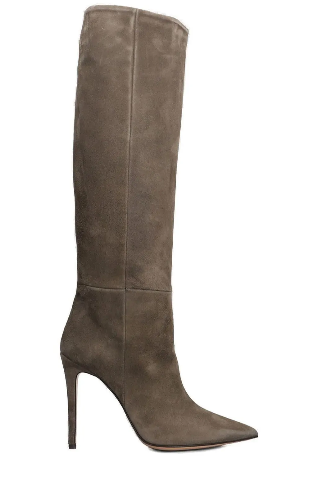 Anna F. Knee-High Pointed-Toe Boots
