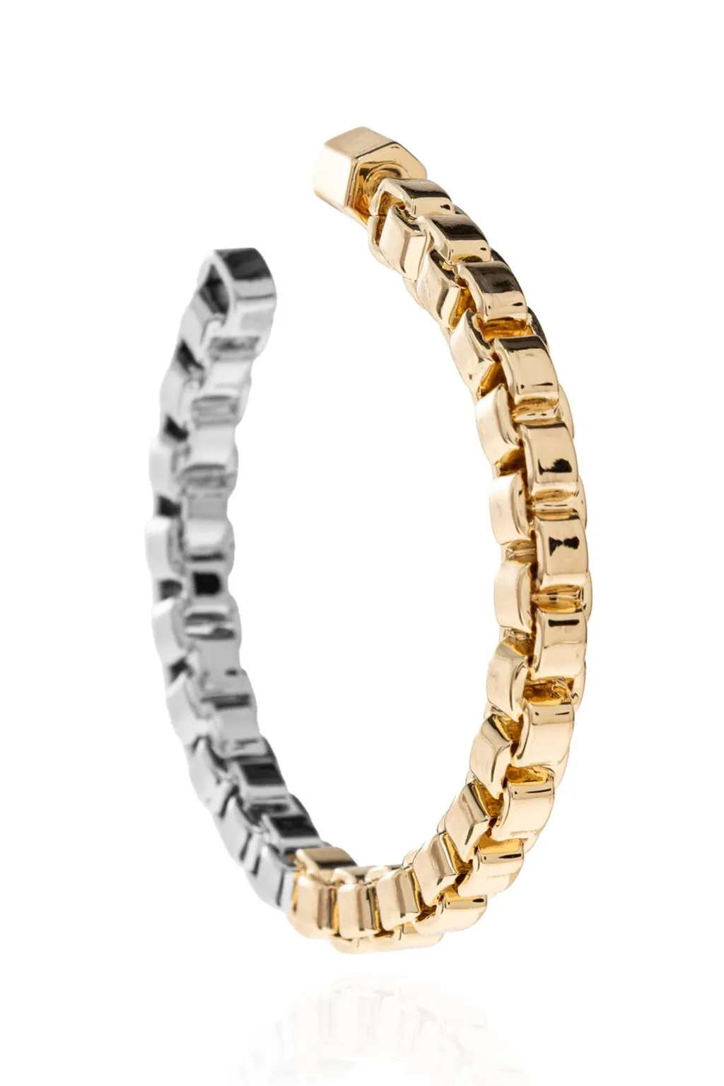 Allsaints Chain-Link Hoop Earrings