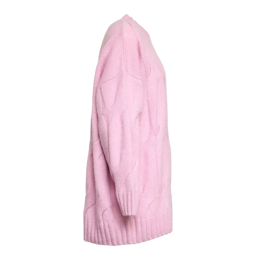 Allude Cable-Knit Oversized Knitwear