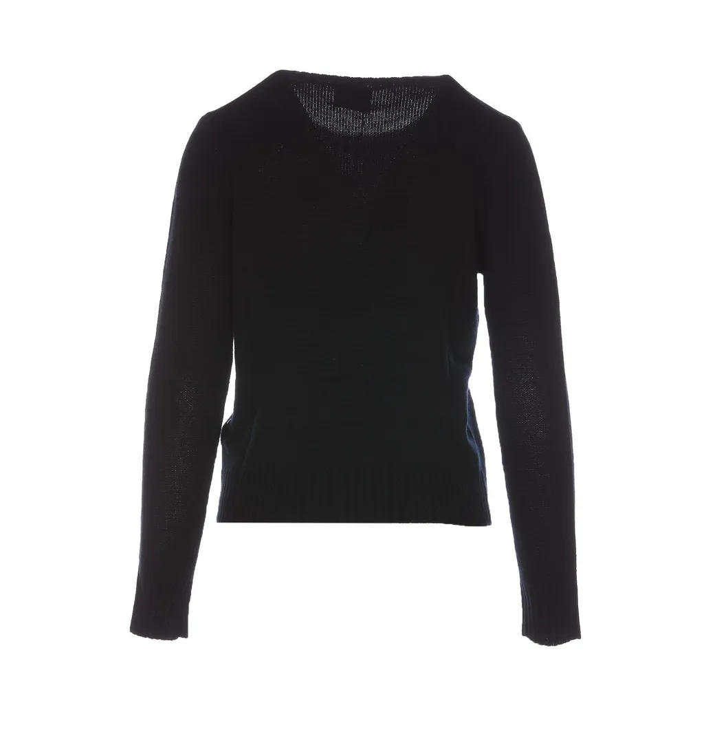 Allude Ribbed Crewneck Jumper