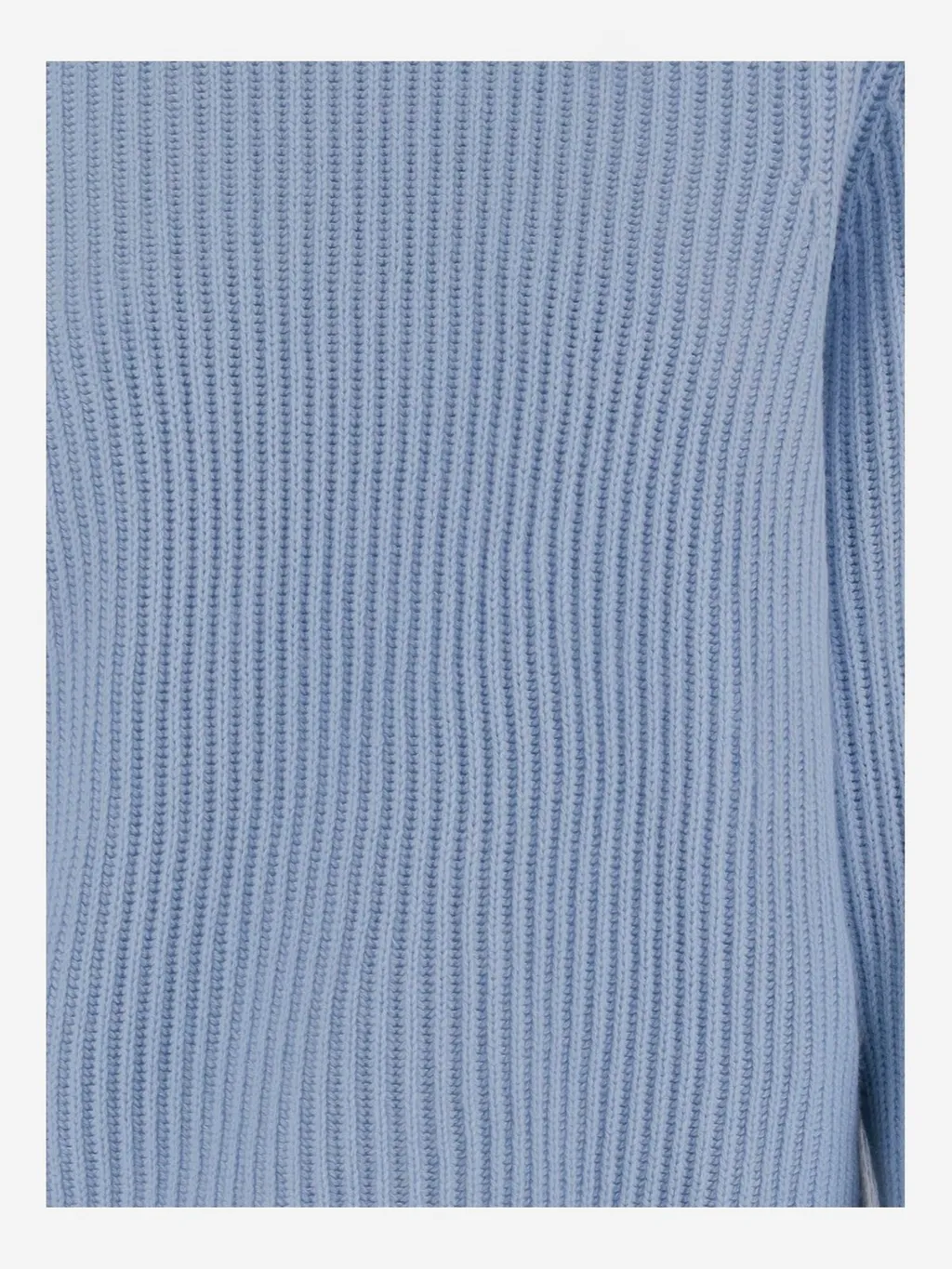 Allude Ribbed Wool-Cashmere Sweater