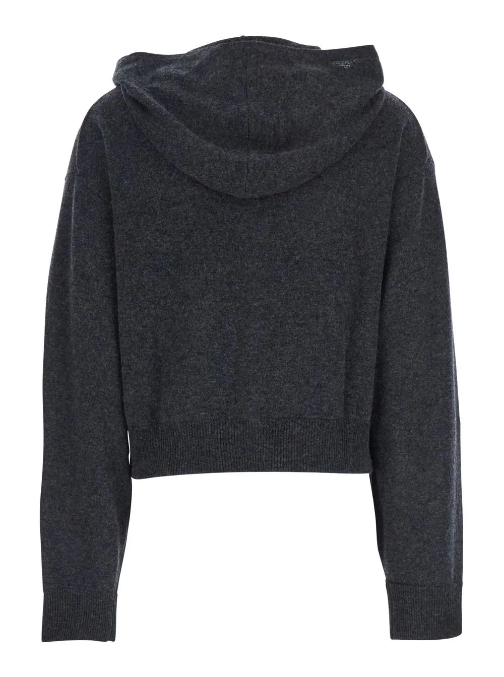 Allude Zip-Up Wool Hoodie