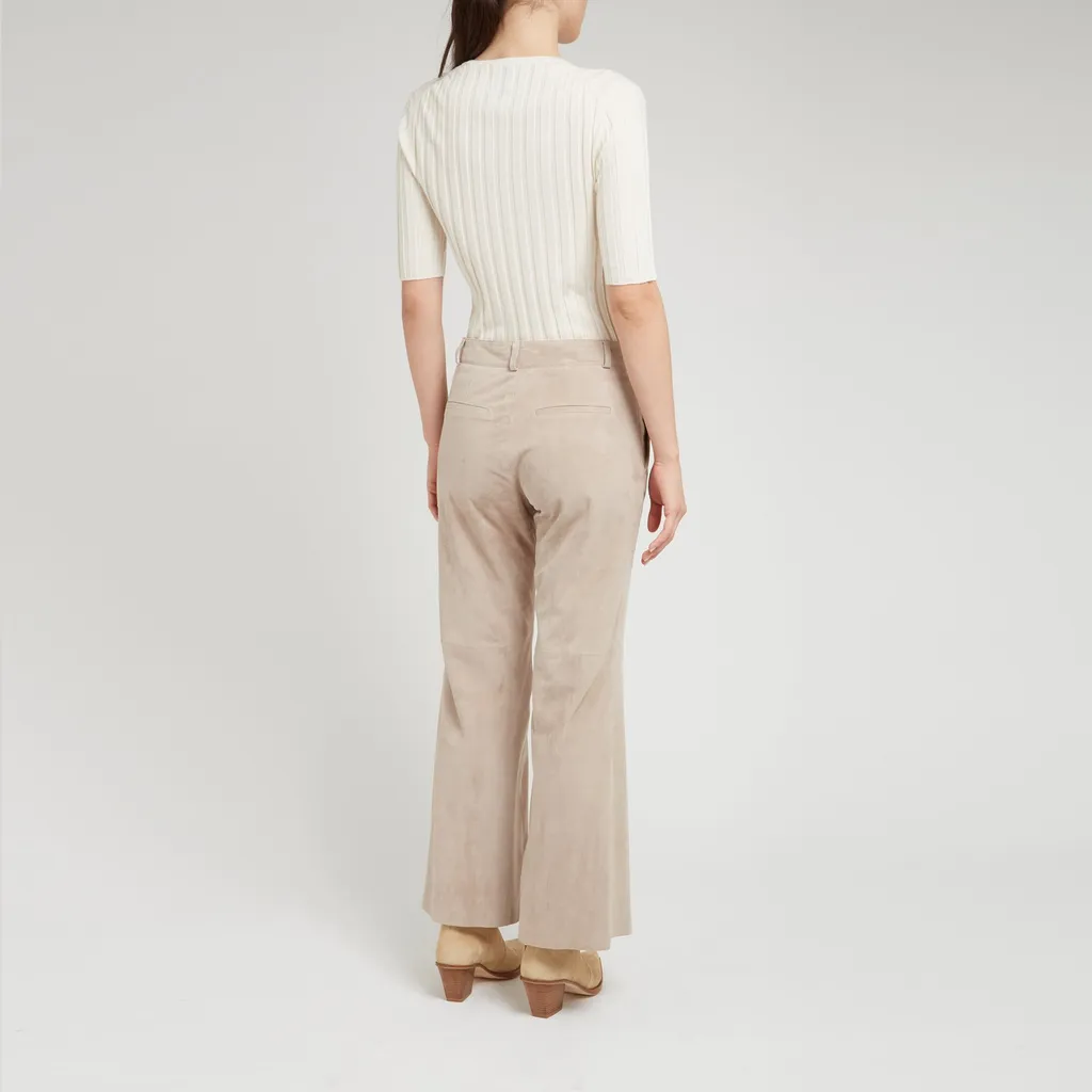Allude Ribbed Sweater