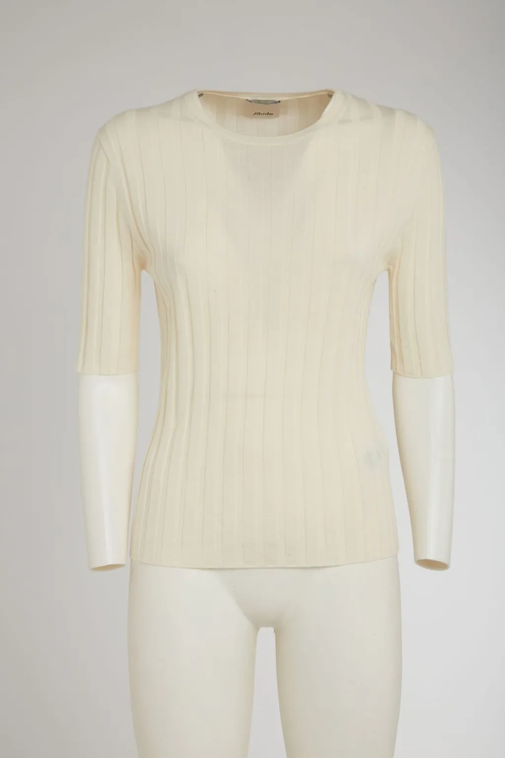Allude Ribbed Sweater