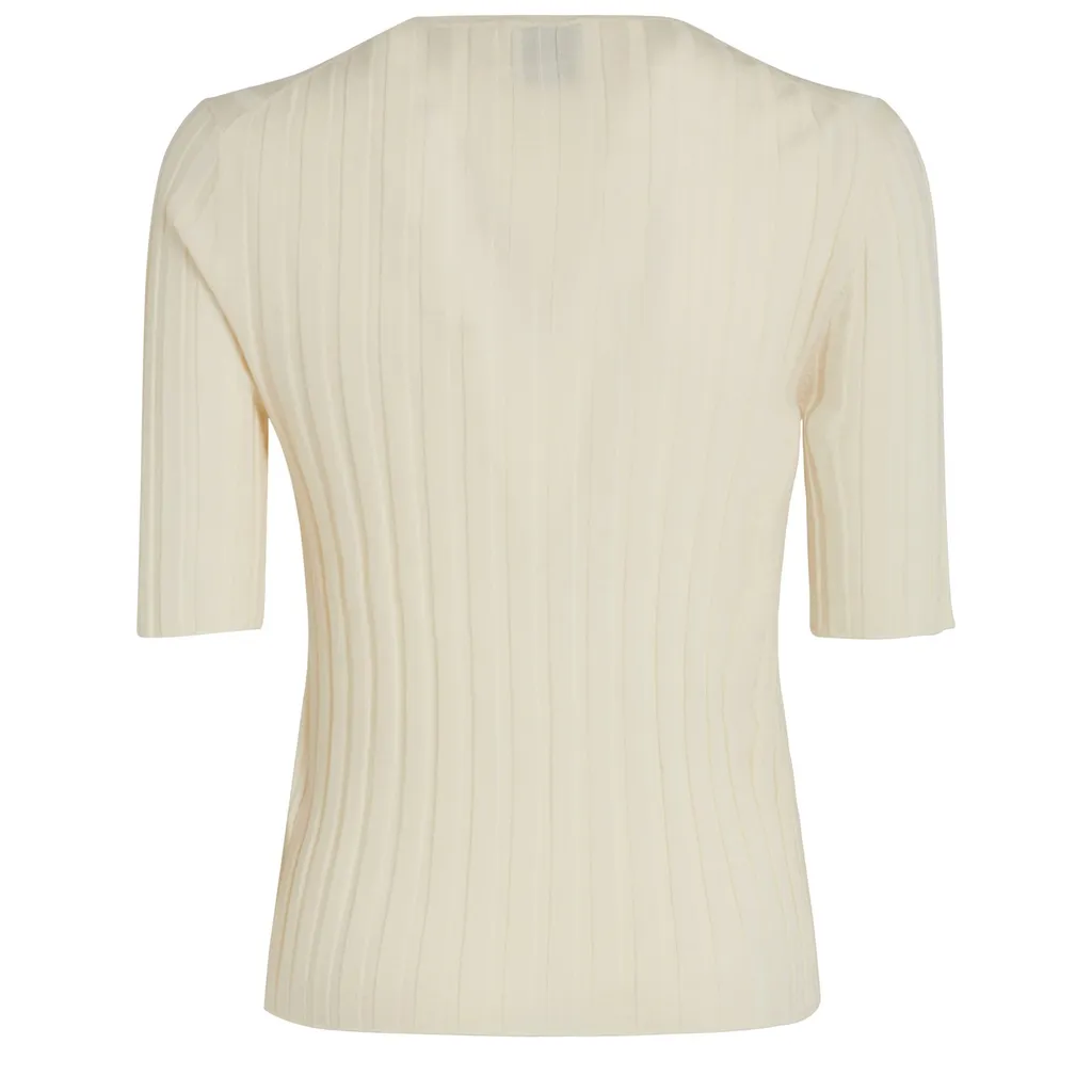 Allude Ribbed Sweater
