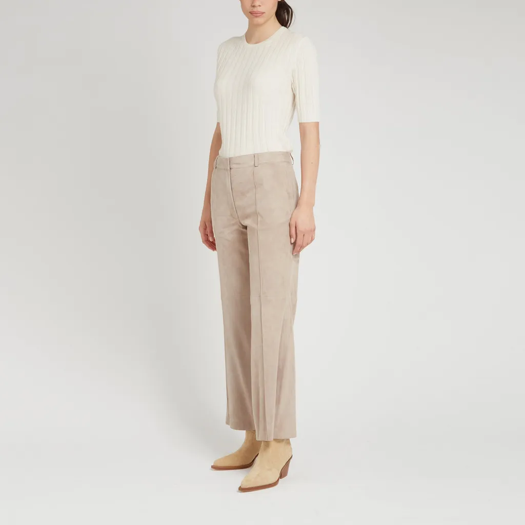 Allude Ribbed Sweater