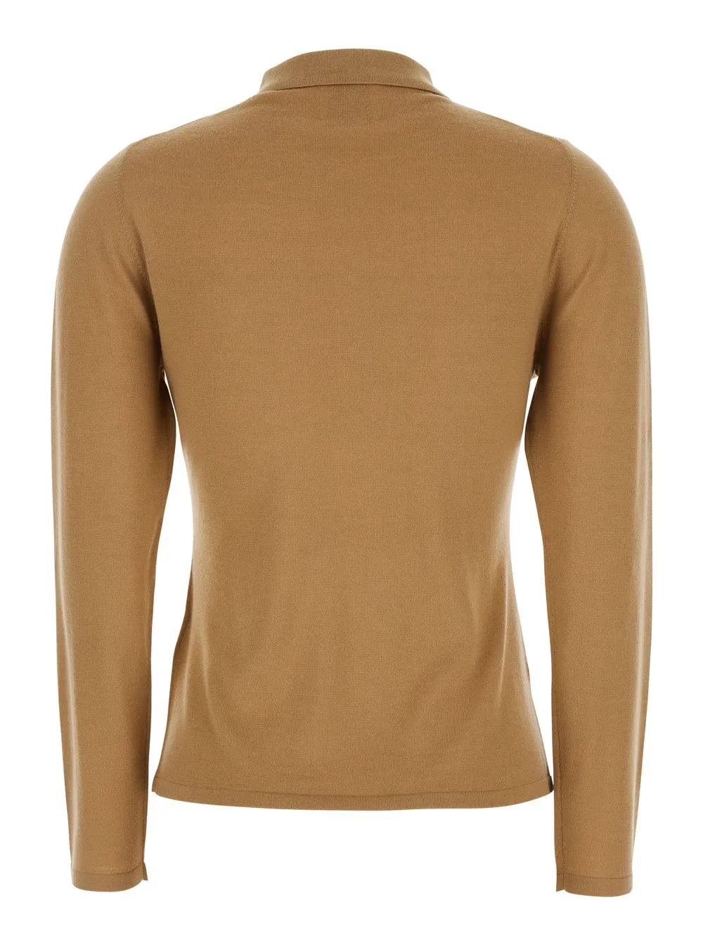 Allude Polo Style Sweater With Collar