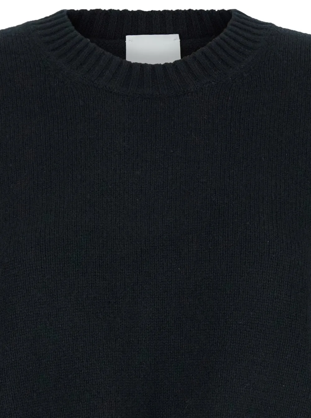 Allude Crewneck Sweater With Dropped Shoulders
