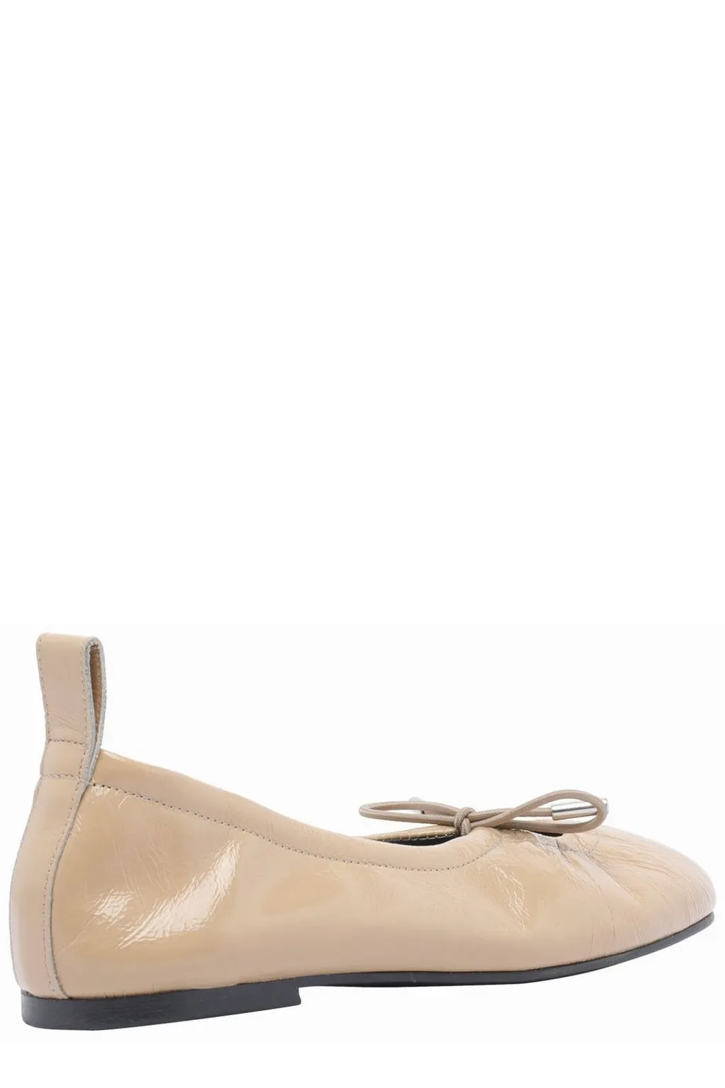 Alohas Rosalind Onix Leather Ballet Flats