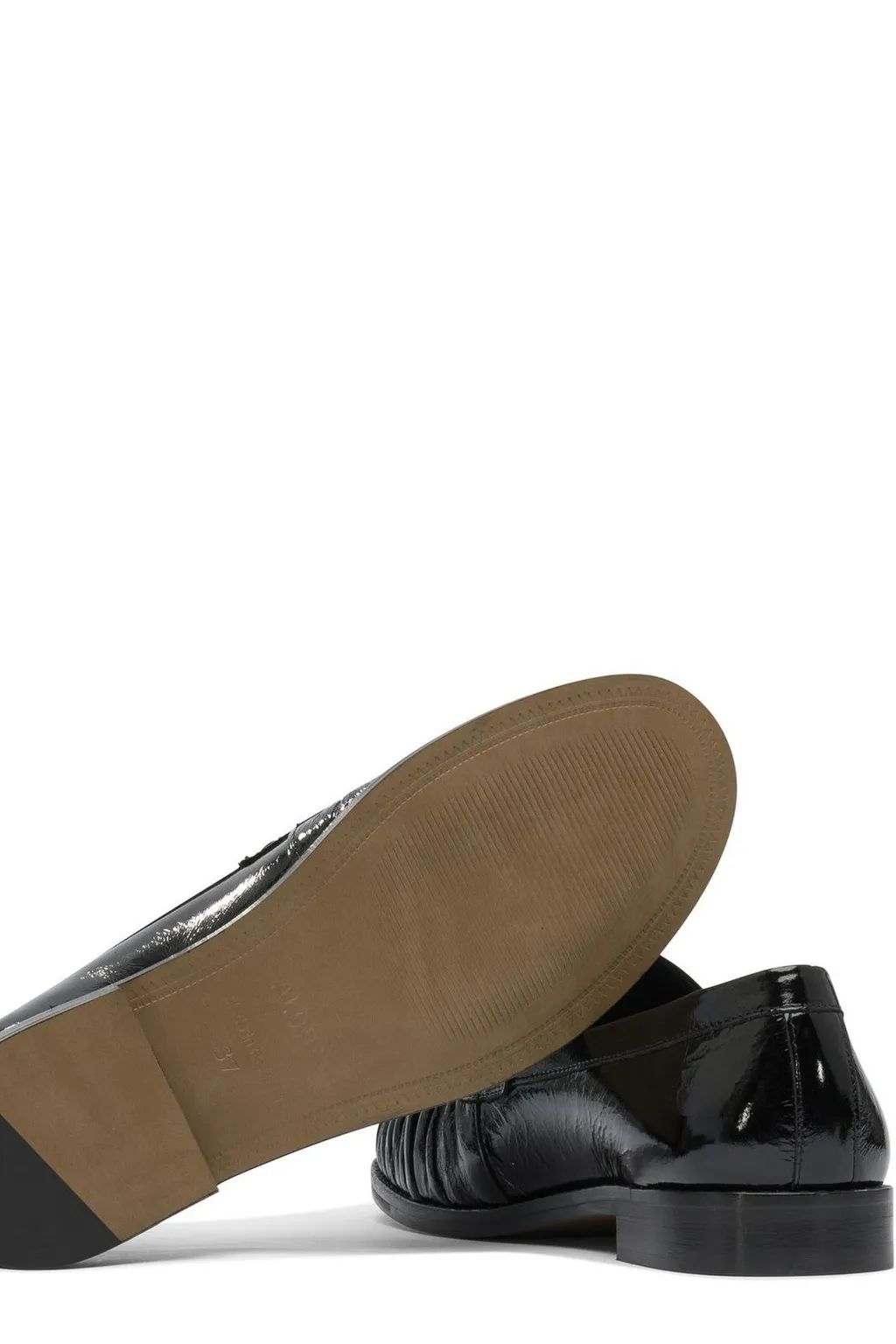 Alohas Marietta Onix Leather Loafers
