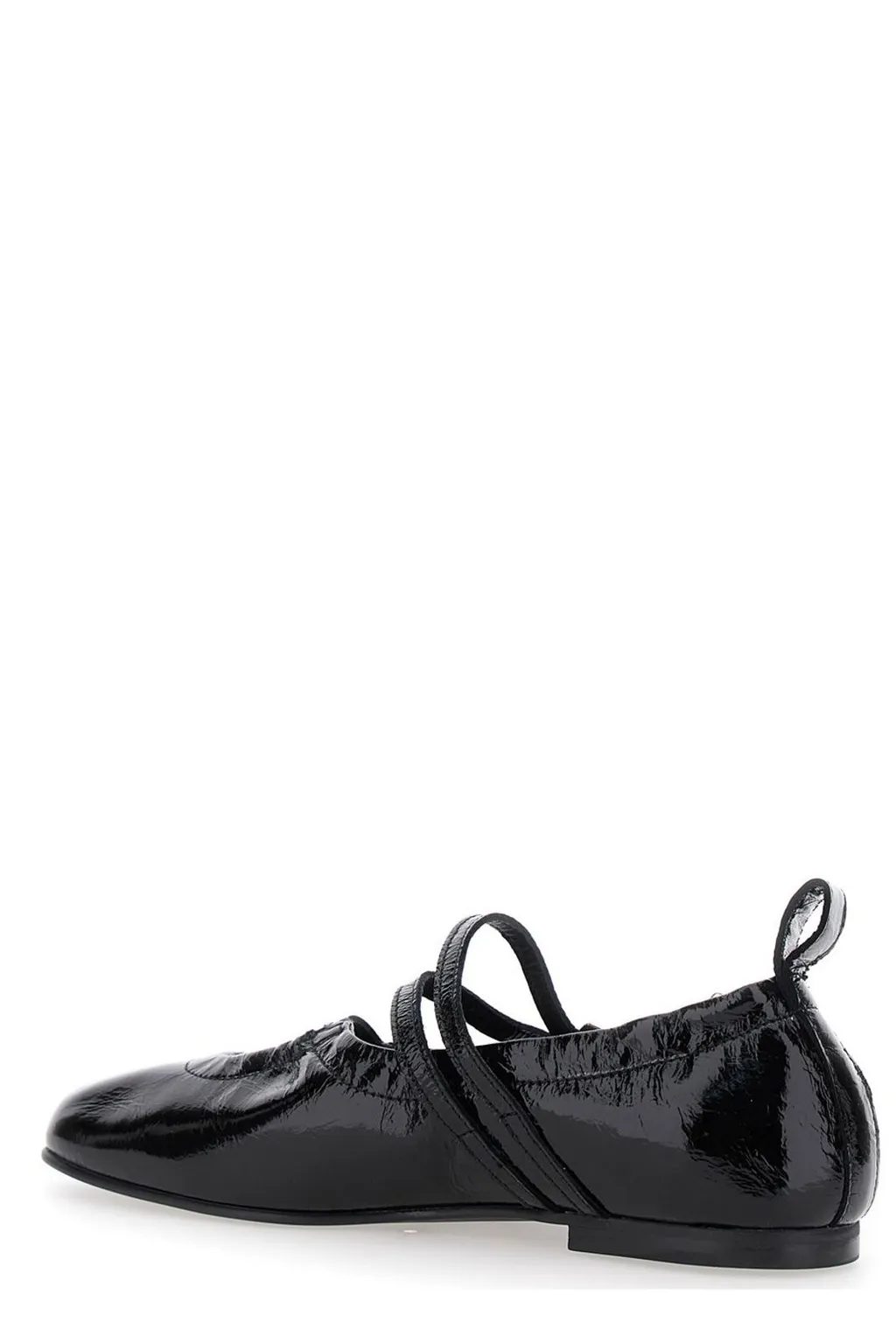 Alohas Anne Onix Square Toe Ballet Flats