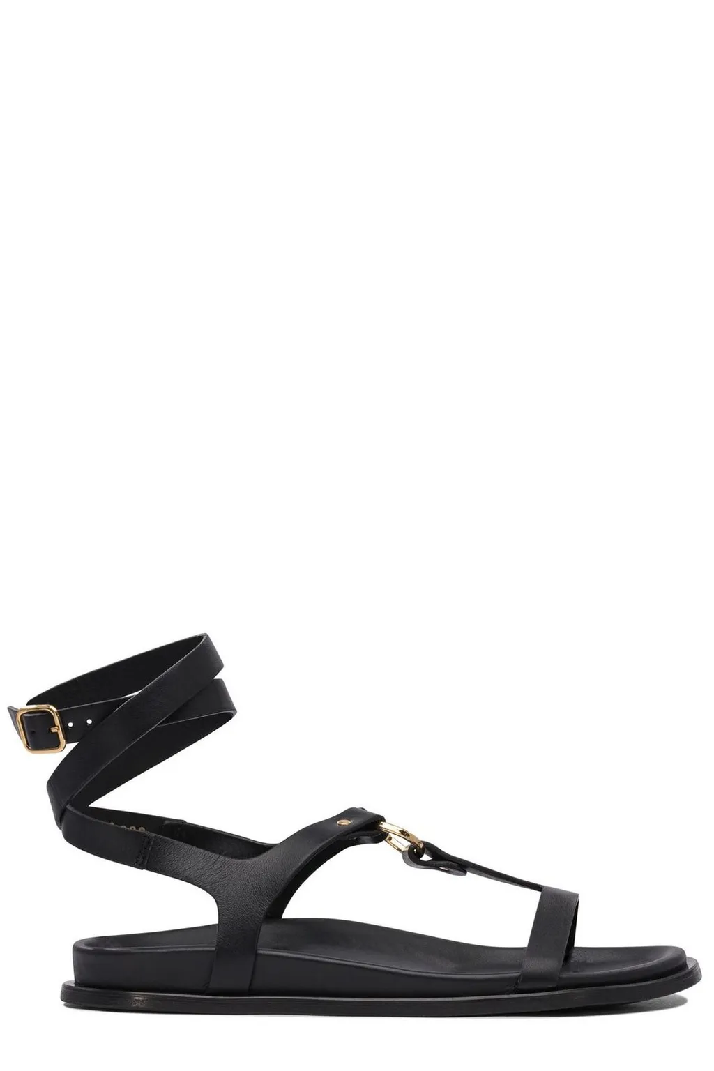 Alohas Leather Buckled Sandals