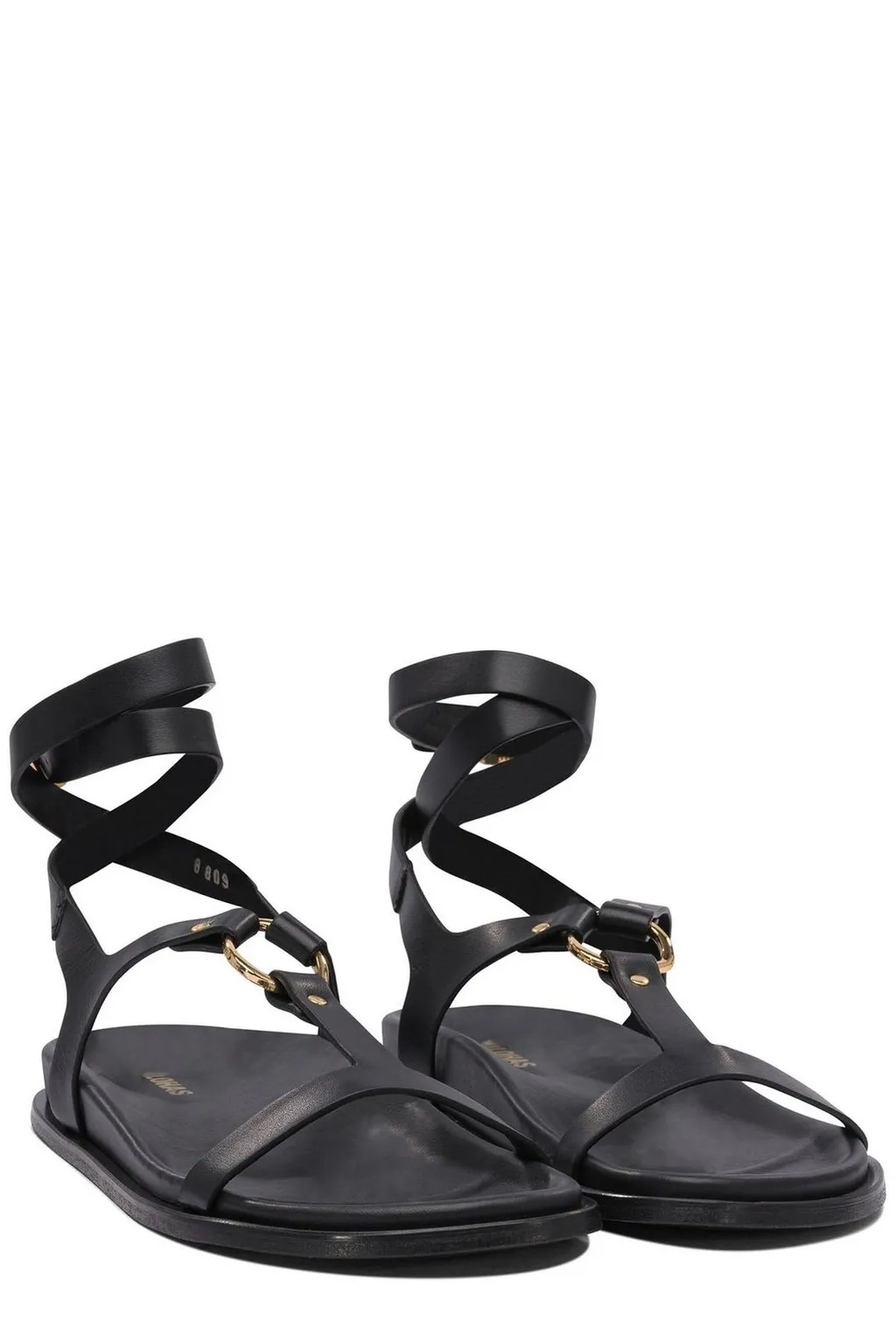 Alohas Leather Buckled Sandals