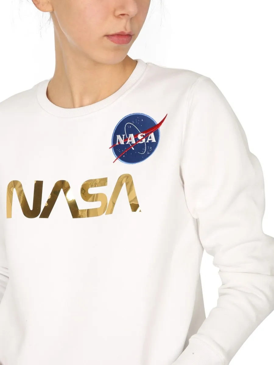 Alpha Industries Nasa Logo Sweatshirt