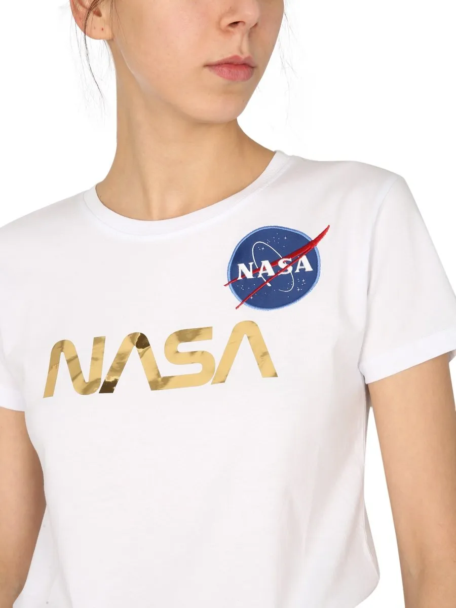 Alpha Industries Nasa Logo Graphic Top