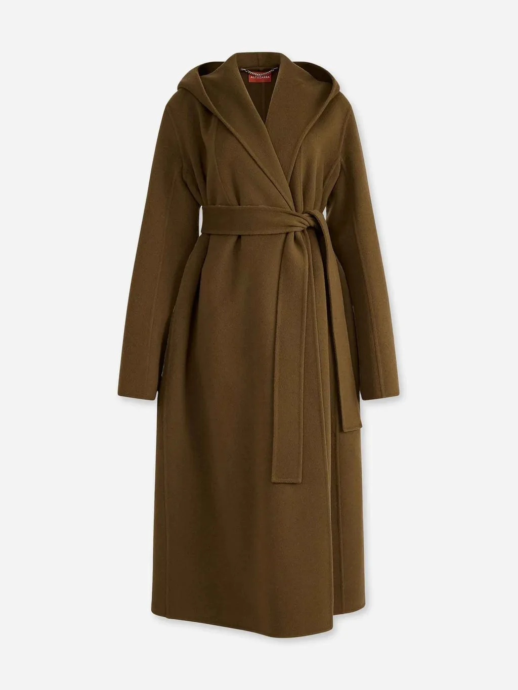 Altuzarra Cole Belted Hooded Coat