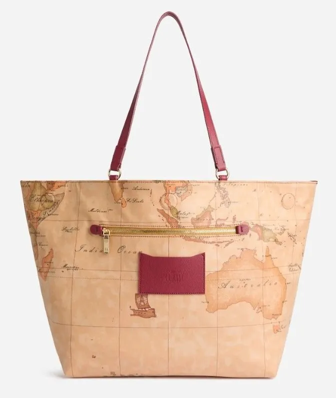 Alviero Martini Reversible Printed Tote Bag