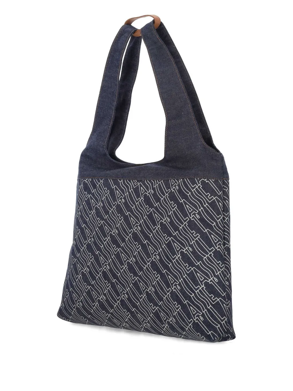 Alviero Martini Allover Logo Shoulder Bag