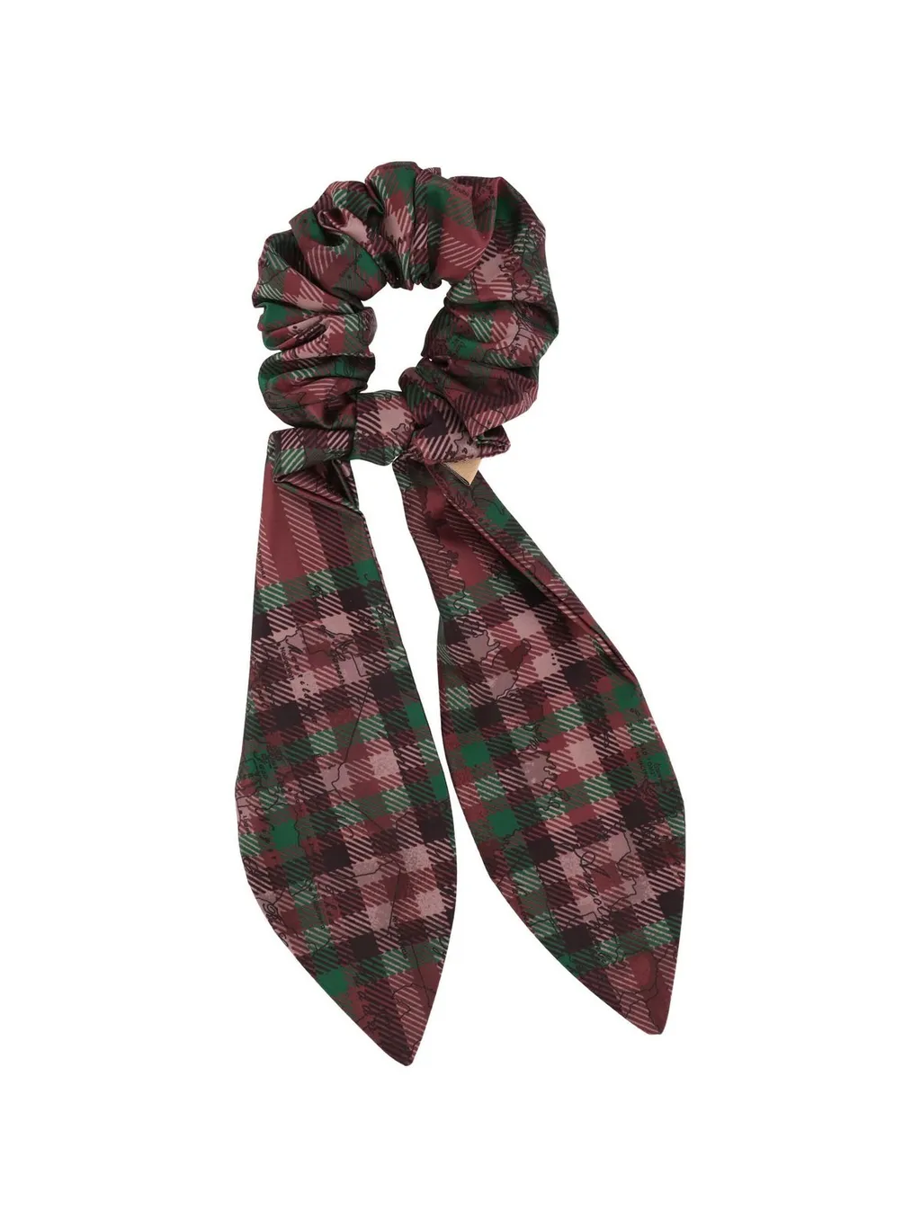 Alviero Martini Check Bow Hair Tie