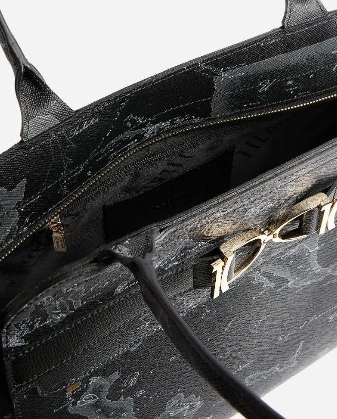Alviero Martini Geo Map Tote Bag