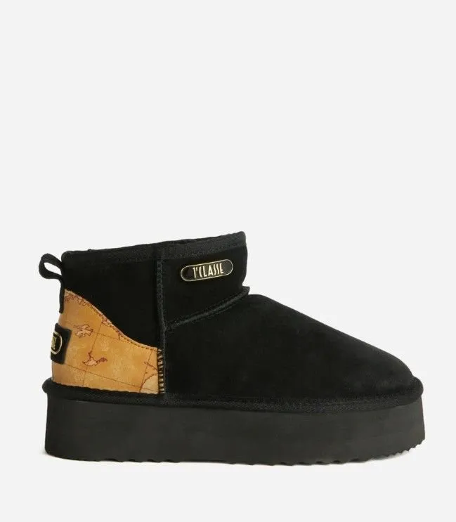Alviero Martini Geo-Trim Ankle Boots