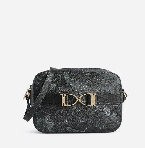 Alviero Martini Geo Map Shoulder Bag