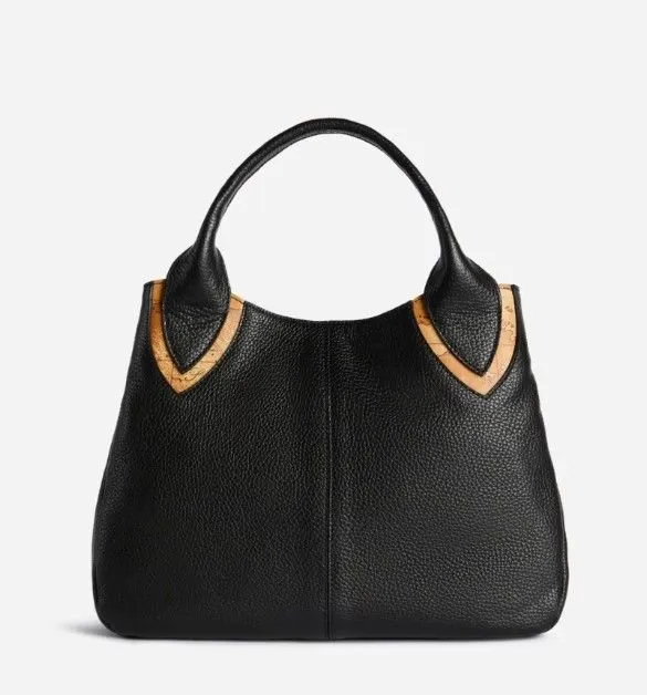 Alviero Martini Pebbled Tote Bag