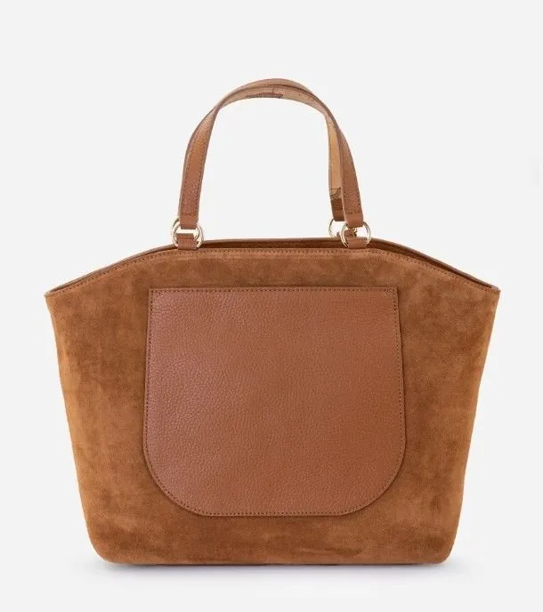 Alviero Martini Suede Tote Bag