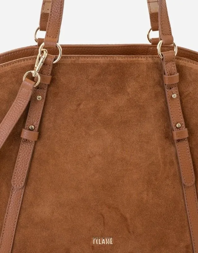 Alviero Martini Suede Tote Bag